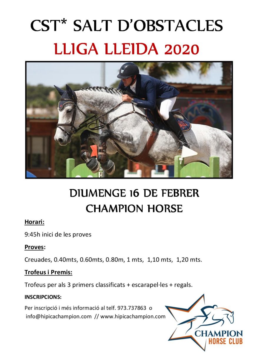 CST CHAMPION HORSE 16 FEBRER